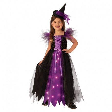 Disfraz de Bruja Deluxe Infantil