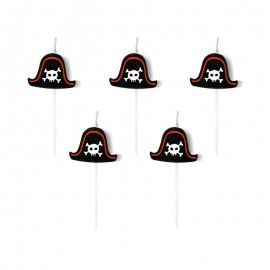 5 Velas rates Party 2 cm