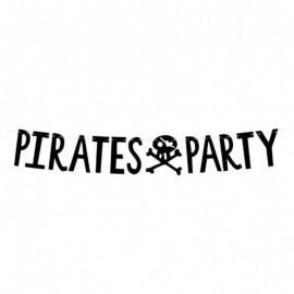 Banner Pirates Party 14x100 cm