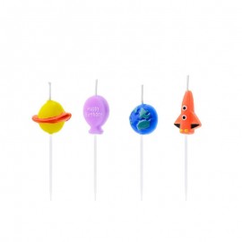 4 Velas Space 2 cm