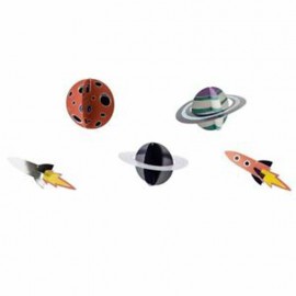 5 Decoraciones Colgantes Space