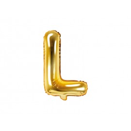 Globos con forma de Letra L 35 cm