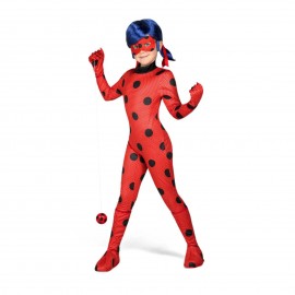 Disfraz de La Prodigiosa Ladybug Entero para Niña