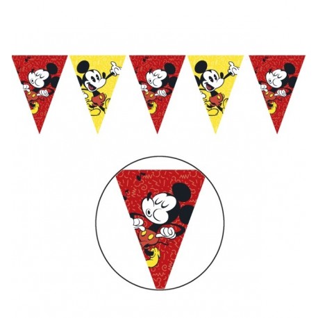 Banderín Mickey Super Cool