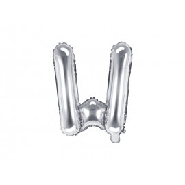 Globo Letra W Foil 35 cm