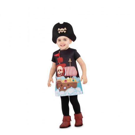 Disfraz de Gran Piratita Infantil