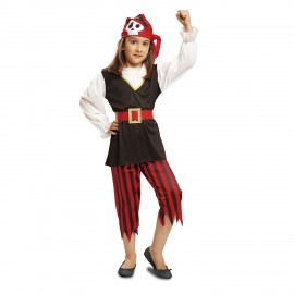 Disfraz de Pirata Calavera Niña Infantil