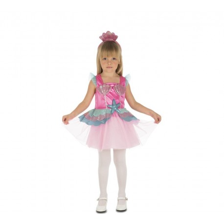 Disfraz de Señorita Sirena Infantil
