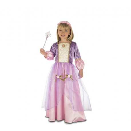Disfraz de Princesa Morada Infantil