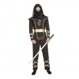 Disfraz de Black Ninja Adulto