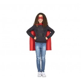 Capa Súper Héroe Roja Infantil Capa Súper Héroe Roja Infantil