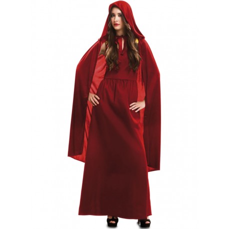 Disfraz de Hechicera Roja Adulto