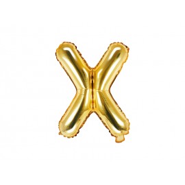 Globo Letra X Foil 35 cm