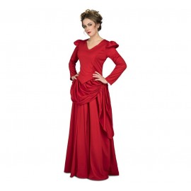 Disfraz de Dama Roja Del Oeste Adulto