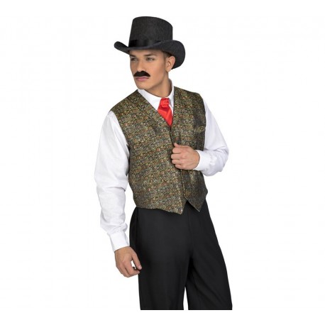 Disfraz de Chaleco Croupier Vaquero Adulto