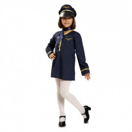 Disfraz de Azafata Infantil Disfraz de Azafata Infantil