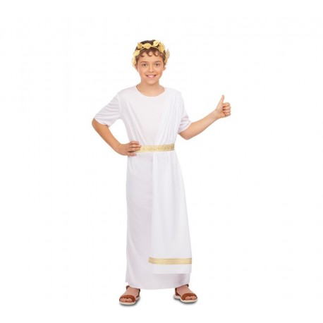 Disfraz de Romano Blanco Infantil