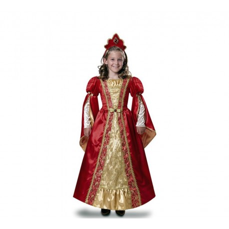 Disfraz de Reina Roja Infantil