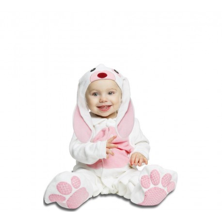 Disfraz de Pequeño Conejito Rosa Infantil