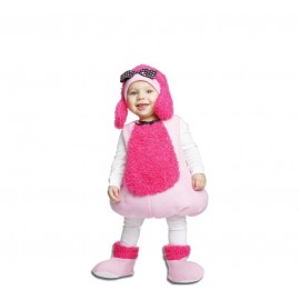 Disfraz de Pequeña Poodle Rosa Infantil