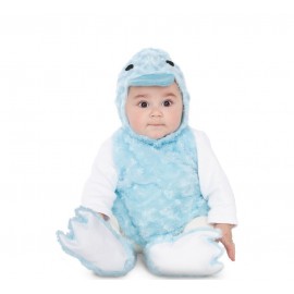 Disfraz de Patito Peluche Azul Infantil