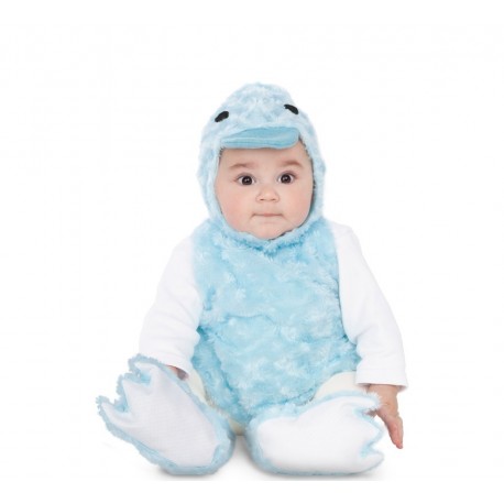 Disfraz de Patito Peluche Azul Infantil