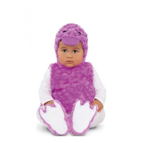 Disfraz de Patito Peluche Lila Infantil