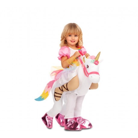 Disfraz de Ride-On Princesa Unicornio Infantil