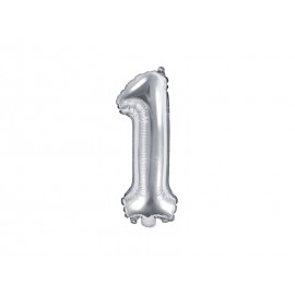 Globo Numero 1 Foil 35 cm