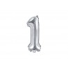 Globo Numero 1 Foil 35 cm