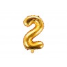 Globo Numero 2 Foil 35 cm