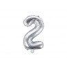 Globo Numero 2 Foil 35 cm