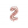 Globo Numero 2 Foil 35 cm