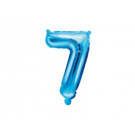 Globo Numero 7 Foil 35 cm