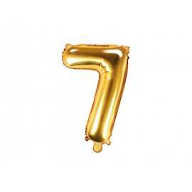 Globo Numero 7 Foil 35 cm