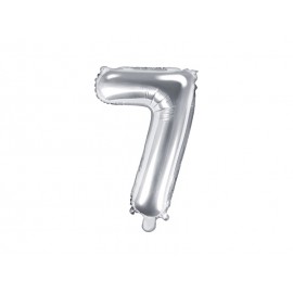 Globo Numero 7 Foil 35 cm