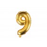 Globo Numero 9 Foil 35 cm