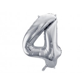Globo Numero 4 Foil 86 cm