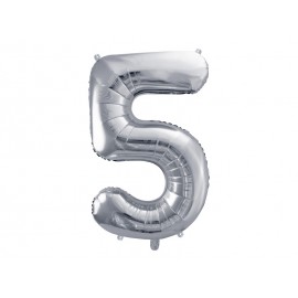 Globo Numero 5 Foil 86 cm