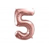Globo Numero 5 Foil 86 cm