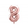 Globo Numero 8 Foil 86 cm