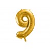 Globo Numero 9 Foil 86 cm