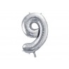 Globo Numero 9 Foil 86 cm