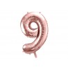 Globo Numero 9 Foil 86 cm