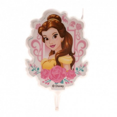Vela Cumpleaños Bella Disney