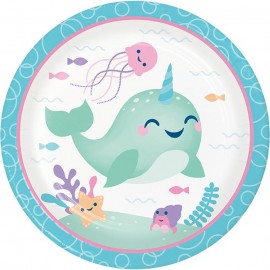Platos Unicornio Ballena