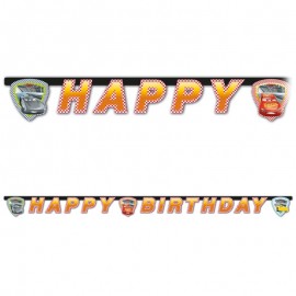 Guirnaldas Happy Birthday Cars 3