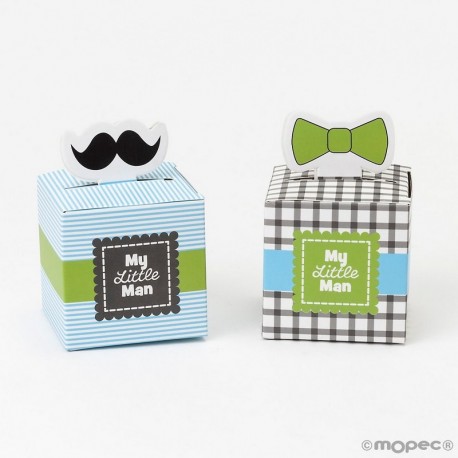 Caja Papel My Little Man 5 x 8 x 5 cm