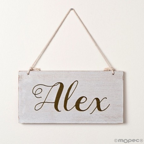 Cuadro Madera Personalizado 22,5 x 11,5 cm
