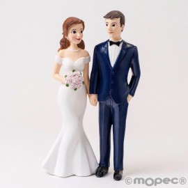 Figura Novios Darling De Pie Novio Con Smoking 21 cm